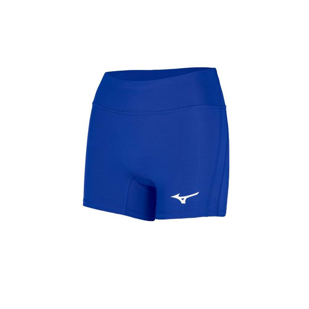 Mizuno Elevated 4" Inseam - Bayan Şort - Kraliyet Mavisi Türkiye (LOJFKX-095)